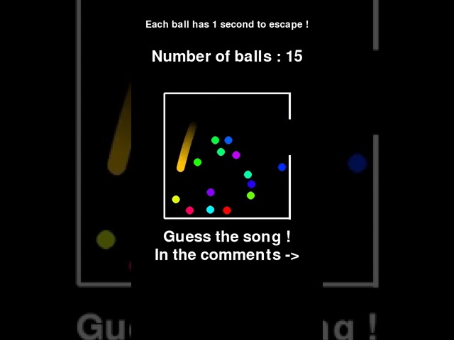 Bouncing Ball Mystery Melodies N°1250 #shorts