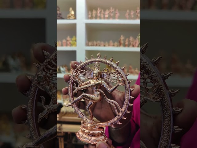 Nataraja idol | Nataraja Bronze statue | #natarajatemple #natarajaidol #natarajastatue #ytshorts