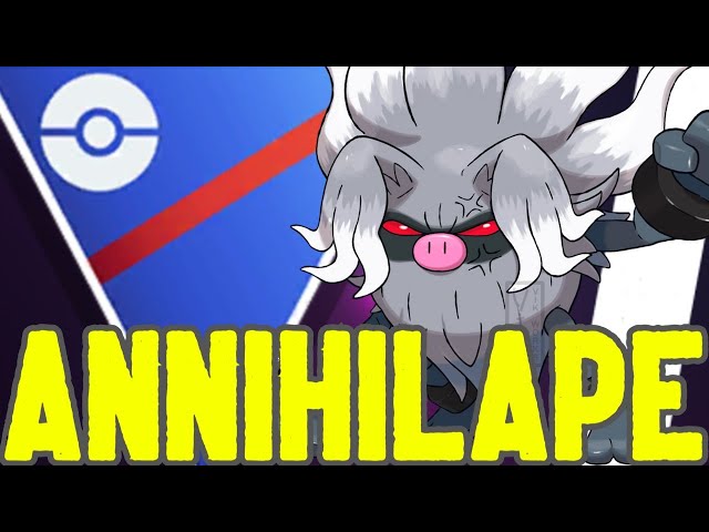 ANNIHILAPE a TOP TIER FIGHTER | Great League Team | Pokemon GO Battle League