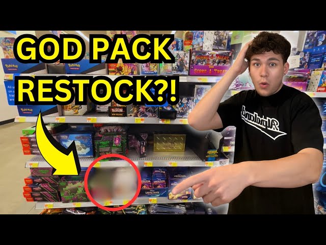 Did Silver Tempest GOD Packs Just Restock At Walmart? (Pokemon Hunt & Opening)