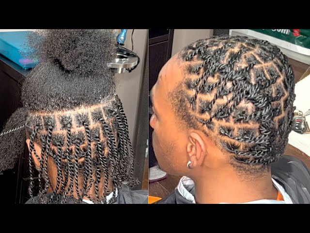 How to Start Locs and Style | Full Process | Barrel Twist | Tutorial