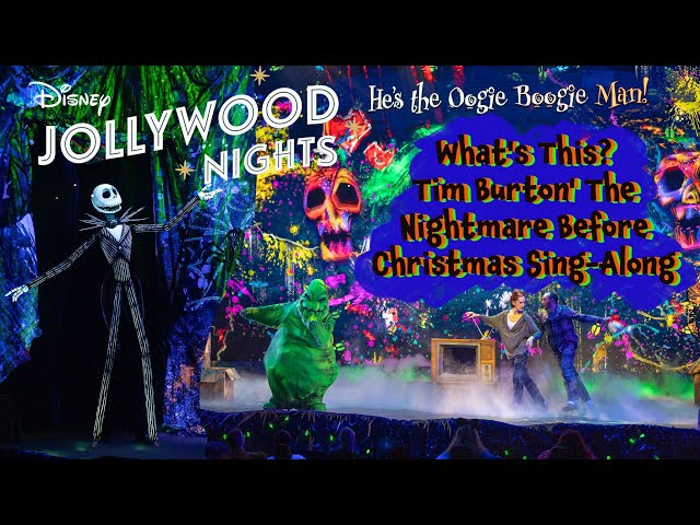 What’s This? Tim Burton’s Nightmare Before Christmas Sing-Along at Disney Jollywood Nights VR180 3D