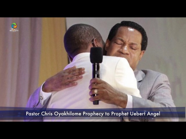 PASTOR CHRIS OYAKHILOME PROPHESYING TO PROPHET UEBERT ANGEL