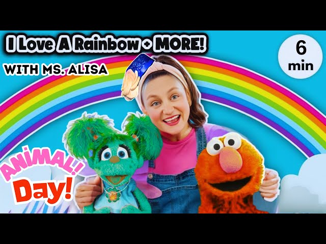 Colorful Animals With Ms Alisa: Fun & Educational Preschool Video for Toddlers