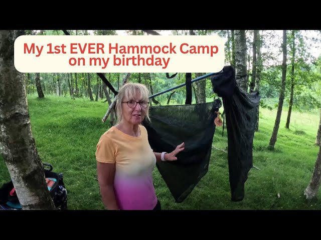 My 1st ever hammock camp in the wild