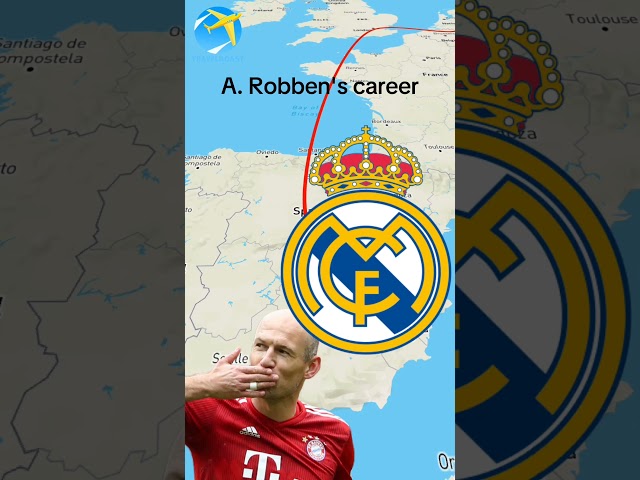 Arjen Robben's career🇳🇱