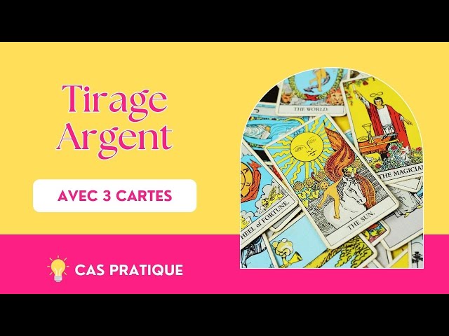 Tarot tirage Argent / Finances  qui claque !