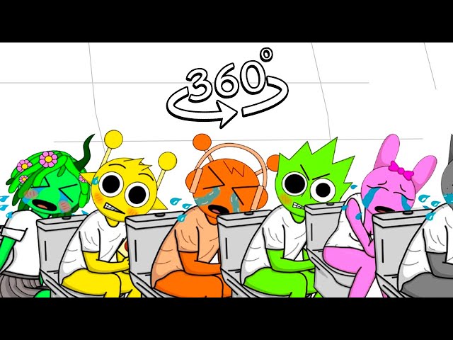 360° VR Sprunki Poop Animation Compilation Part 3