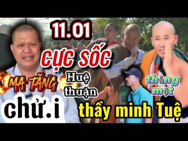 11.01 thầy minh Tuệ bị ma tăng huệ thuận chử.i thẳng mặt - đoàn văn Báu Youtube dơ