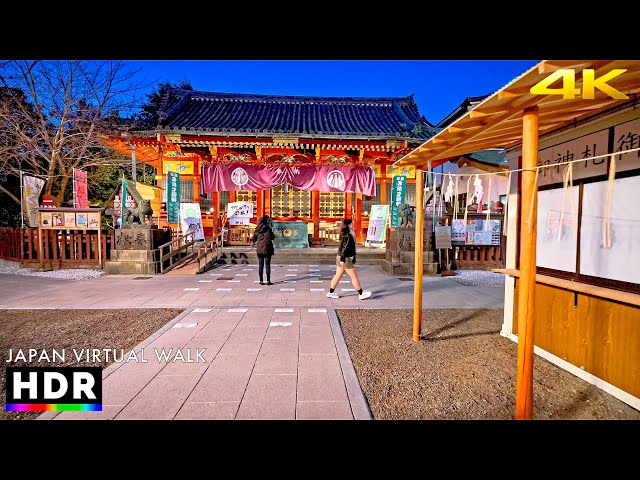 Tokyo Taito City Evening Walk in Asakusa & Ueno, Japan • 4K HDR