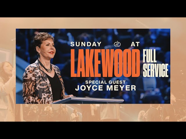 Joyce Meyer | Lakewood Church Service | What Has Jesus Done for Us?