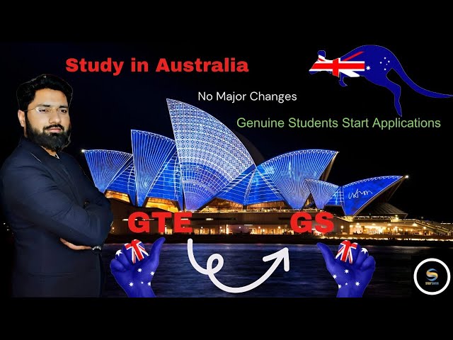 "Navigating Changes: Understanding the Transition from GTE to GS for Study in Australia"