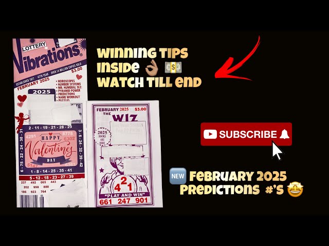 How to hit play 3&4 February 2025 | Vibration Prediction Number Book  | pick3 | pick4 | Powerball