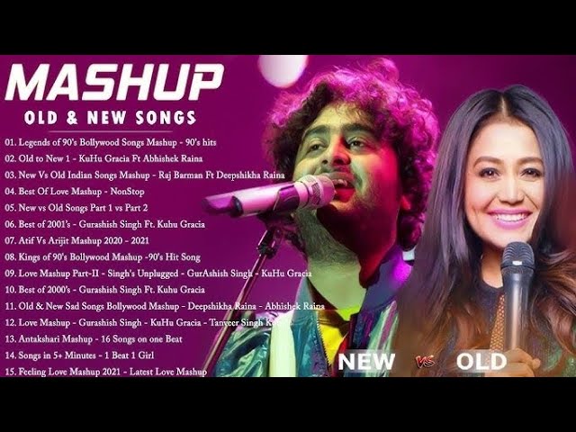 Old Vs New Bollywood Mashup 2024 | Superhits Romantic Hindi Songs Mashup