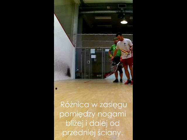 Squash - różnica nóg lub magia