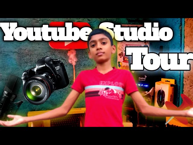 My Home Youtube Studio Setap In Shinhala / Youtube Studio Tour|@MenuxTechnicz