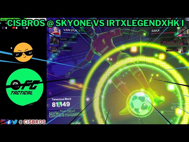 EA SPORTS FC Tactical Gameplay (24-25) S1 RANKED CISBROS @ SkyOne  vs IRTxLEGENDxHK I #eafctactical