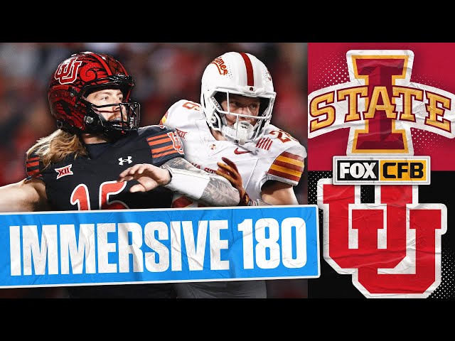 Iowa State vs. Utah: 180 Immersive Experience | College Football at Cosm Los Angeles 🥽