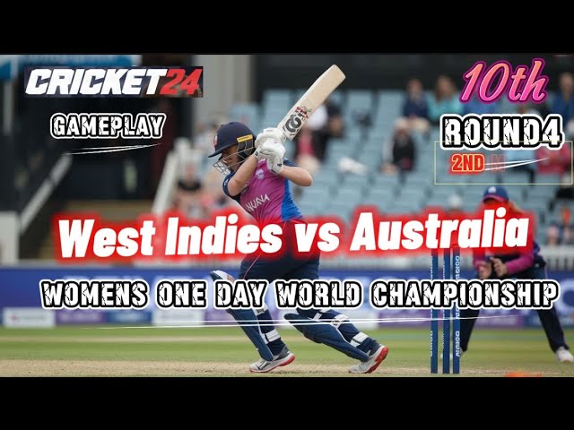 Cricket 24 Gameplay| West Indies Vs Australia, ODI | Womens One Day World Championship!