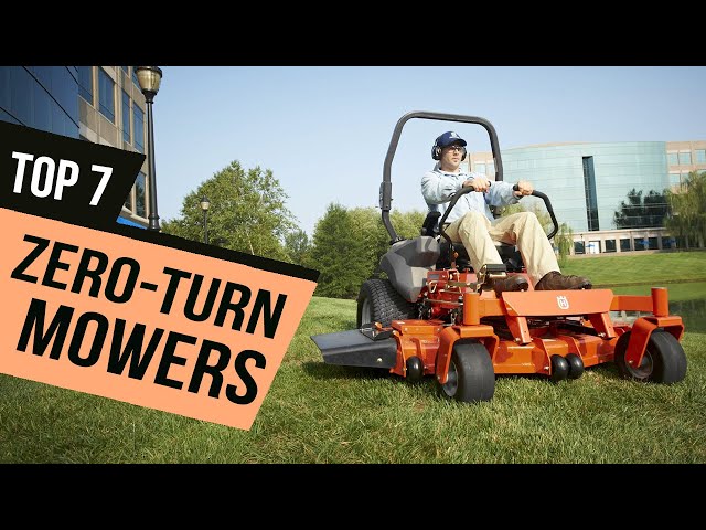 BEST ZERO-TURN MOWERS!