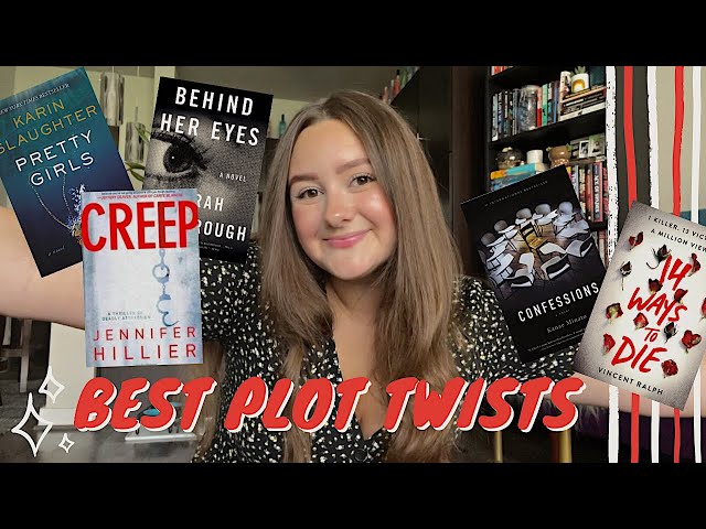 thrillers with the best PLOT TWISTS | thriller book recommendations 2022