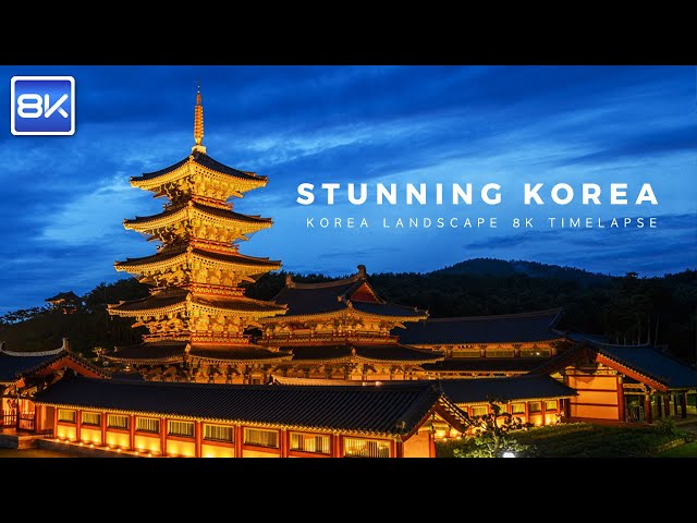 [8K HDR DEMO] Stunning korea