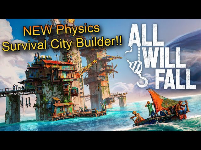 Rebuilding Civilization In This NEW Physics City Building Game!! ALL WILL FALL