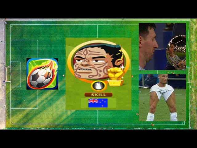 Brutal Costume! New Zealand [Māori Tribe] Character Fight Mode Gameplay -【Head Soccer】Indonesia