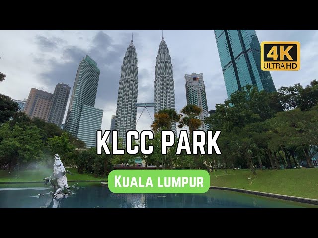 4K | Walking Tour of SURIA KLCC to KLCC PARK  | 2024