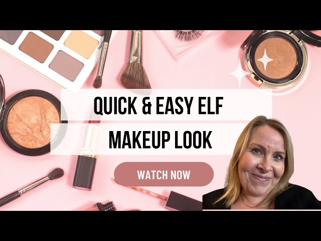 ELF New in Products and Chatty Get Ready with MakeUp look. Smokey Eye. Over 50 Lifestyle