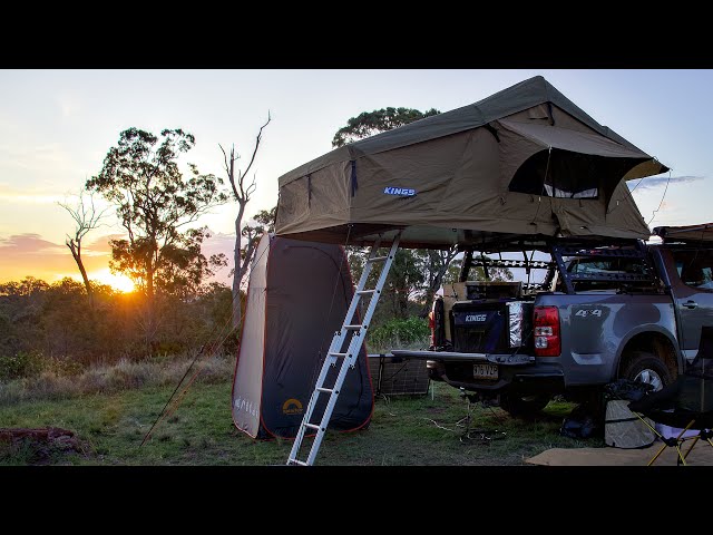 Solo Camping Under the Stars on the Rooftop!