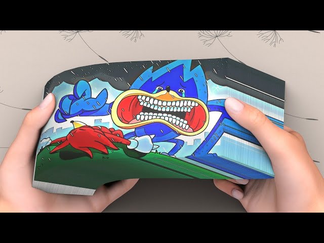 SHIN SONIC: More Than a Monster - Epic FlipBook Animation!