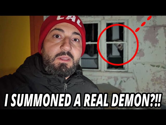 DEMONIC CREATURE CAUGHT ON CAMERA WHILE SUMMONING DEMONS GONE WRONG!