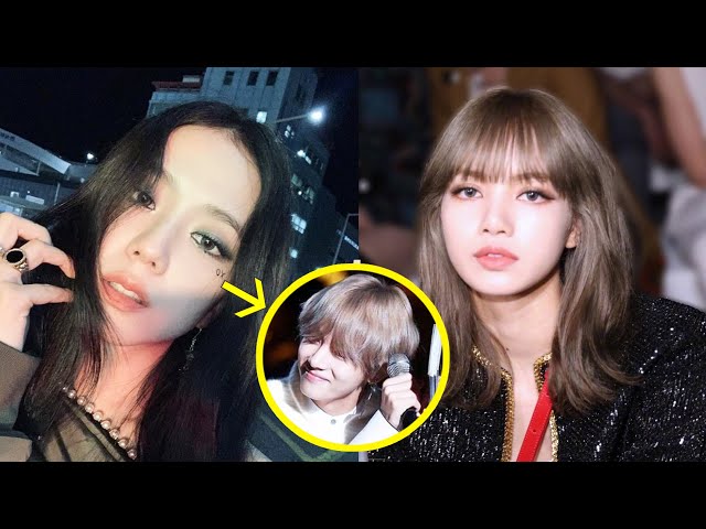 V found to be singing L0VESlCK Girls, the mysterious sign on Jisoo's face, Lisa won't attend Andam