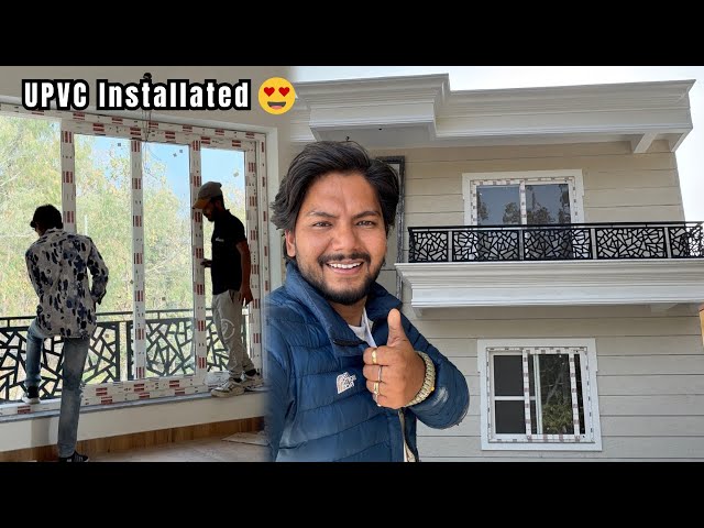 Finally UPVC window lag gayi New GHAR me 😍 Detailed Installation | Suyash Aswal