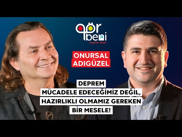 ONURSAL ADIGÜZEL “CHP’DE BÜYÜYEN BİR GENCİM!”