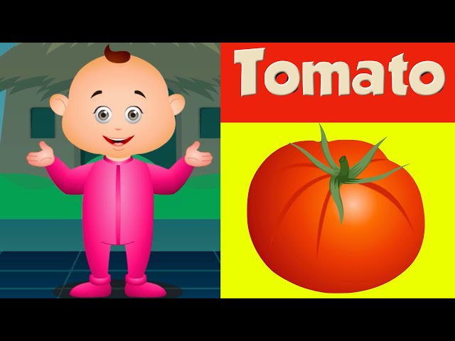 Learn Vegetables For Kids | Learn Colors And More | Colours Learning For Children - Jam Jammies