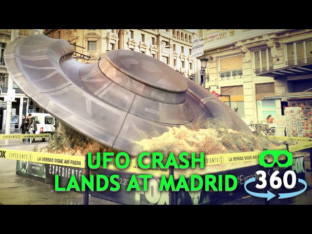 UFO Crash X-Files 360º 4K Virtual Reality #360Video #VirtualReality #VR #360