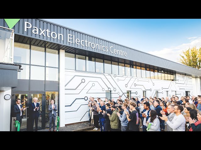 The Paxton Electronics Centre is now open