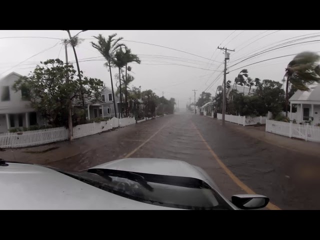 Incredible 360 footage shows what it’s like to ride out a Cat 4 hurricane