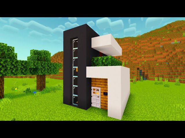 Minecraft: How to Build MrBeast's Modern House Tutorial (Easy)