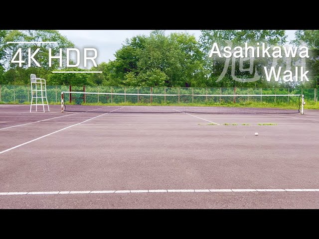 Calm Morning Riverside Walk in Asahikawa, Hokkaido, Japan | 4K HDR