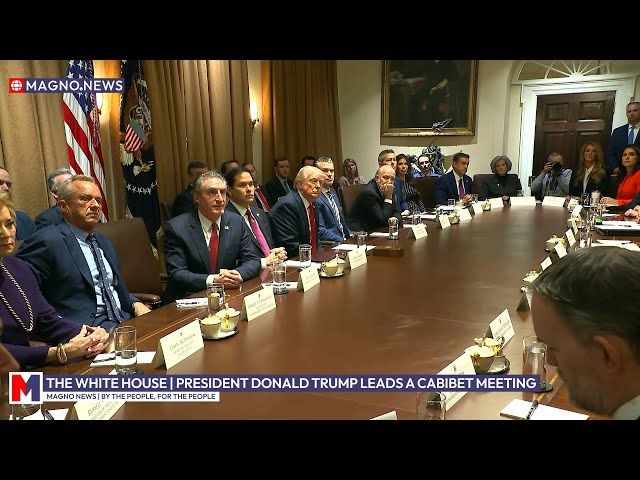 The White House | President Trump Hosts First 'Dream Team' Cabinet Meeting (Feb 26, 2025)