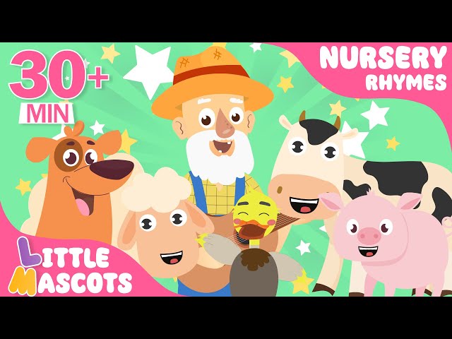 ✨Old MacDonald🚜 + Dancing Like An Animal + more Little Mascots Nursery Rhymes & Kids Songs