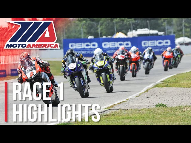 MotoAmerica Supersport Race 1 Highlights at Brainerd International Raceway 2022