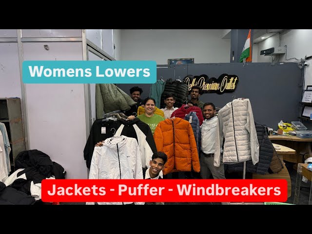 Windbreaker/Windcheater Jackets, Womens Lowers and Sale Continued @DelhiPremiumOutlet