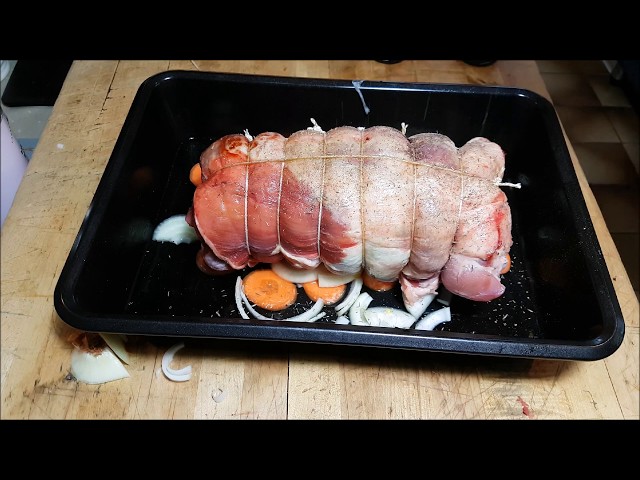 How To Debone And Roll A Shoulder Of Lamb..#SRP