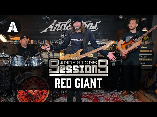 Red Giant - Monsters & You Say I Say | Andertons Sessions