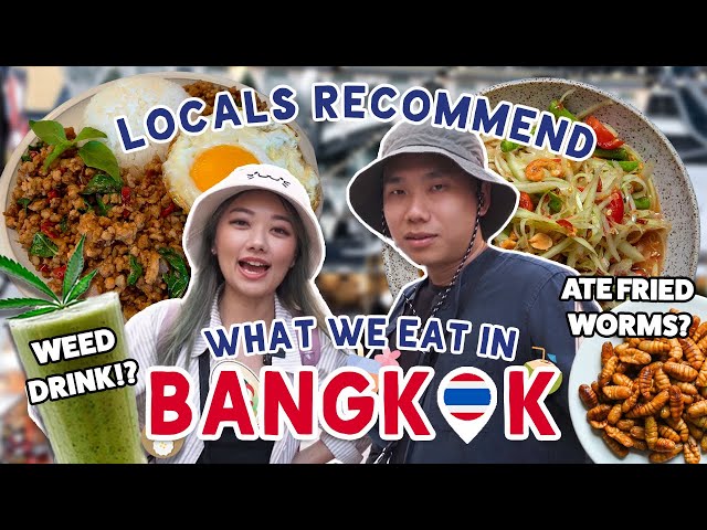 Eating Only What Locals Recommend Us In Bangkok | TSL Travels