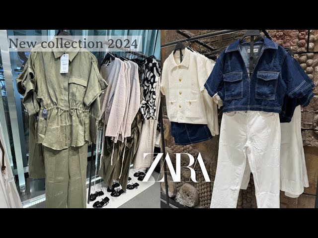 💞ZARA WOMEN’S NEW💗SUMMER COLLECTION MAY 2024 / NEW IN ZARA HAUL 2024💋🏝️